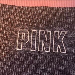 PINK Victoria's Secret SZ M Pink/Gray  High Waist Stretch pants.Yoga,Workout’s?